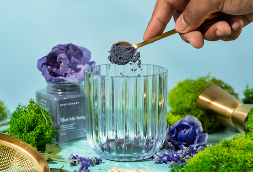 Blue Me Away - energy & mental clarity herbal supplement
